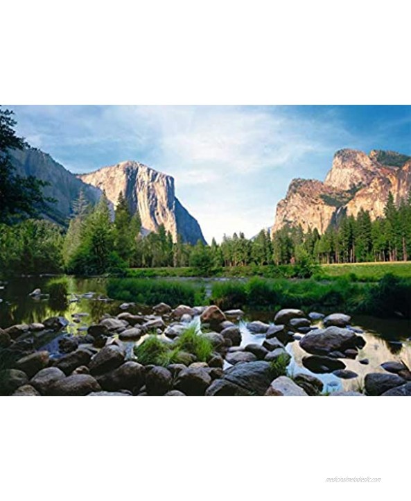 Ravensburger Yosemite Valley 1000 Piece Jigsaw Puzzle for Adults – Every Piece is Unique Softclick Technology Means Pieces Fit Together Perfectly,Multicolor,Pack of 1