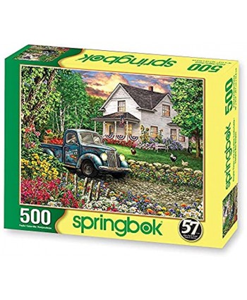 Springbok 500 Piece Jigsaw Puzzle Simpler Times Made in USA