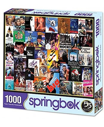 Springbok's 1000 Piece Jigsaw Puzzle Going to The Movies Made in USA