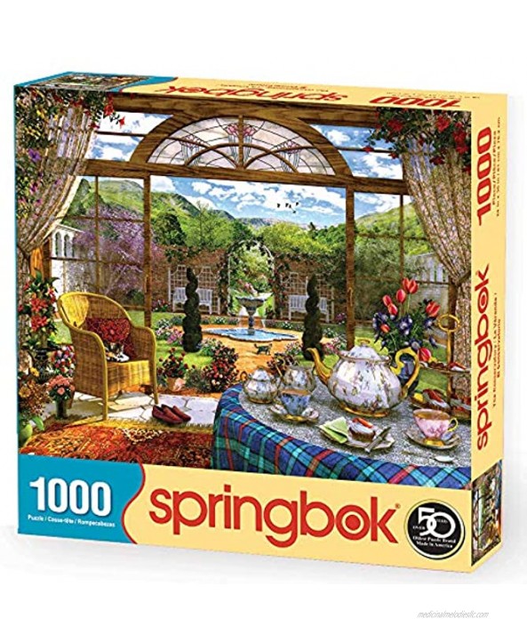 Springbok's 1000 Piece Jigsaw Puzzle The Conservatory Multi
