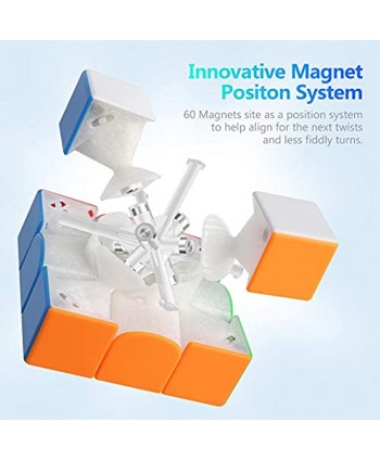 Coogam GAN 11 M PRO Cube 3x3 Stickerless Gans 11M Magnetic Puzzle Cube Gan11M 3x3x3 Primary