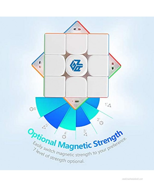Coogam GAN 11 M PRO Cube 3x3 Stickerless Gans 11M Magnetic Puzzle Cube Gan11M 3x3x3 Primary