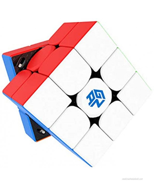 GAN 11 M Pro 3x3 Speed Cube by Cuberspeed GAN 11M Pro 3x3x3 Cube Puzzle GAN 11 M Pro Frosted stickerless Black