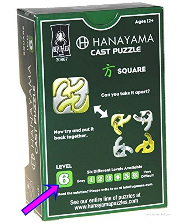Hanayama SQUARE Puzzle