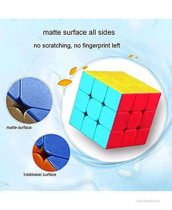 iHora Rubiks Cube 3x3 Magic Puzzles Toy Fast Stable Sharped Your Brain