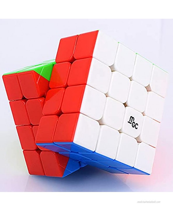 LiangCuber YongJun MGC 4x4 M Magnetic Speed Cube Stickerless YJ MGC 4x4x4 Puzzle Cubes