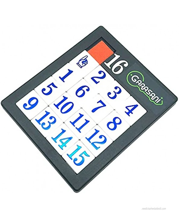 Number Slide Puzzle Brain Teaser IQ Game Pack of 1 15 Number 1Pcs