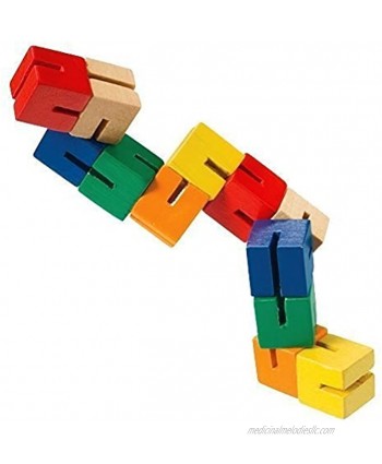 Wooden Puzzle Fidget 4-Pack