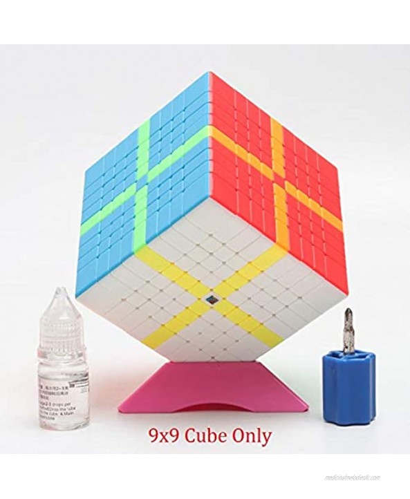 BestCube 9x9 Cube Stickerless Classroom MF9 Meilong 9x9x9 Speed Cube Puzzle Gifts Toys75mm