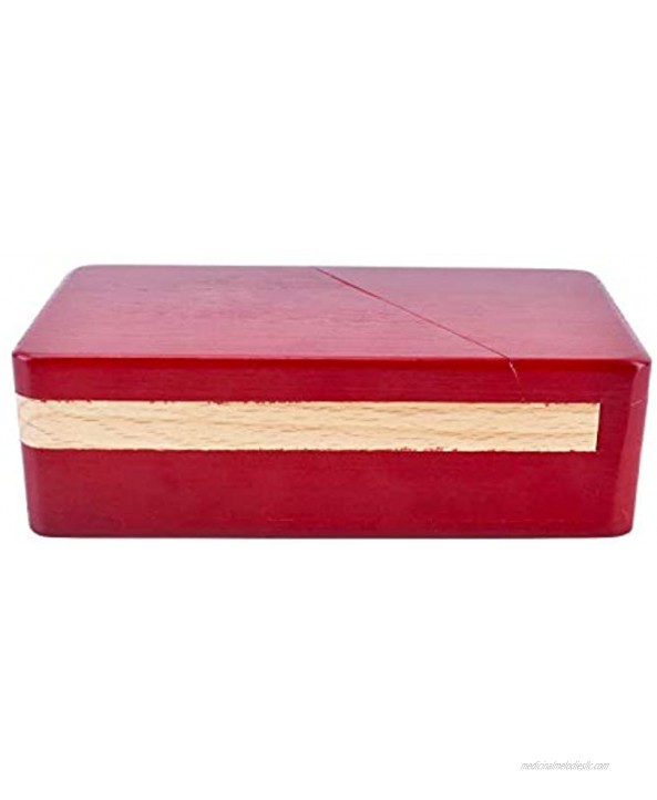 Blovec Puzzle Box Magic Box Wooden Special Mechanism Box for Secret Gift