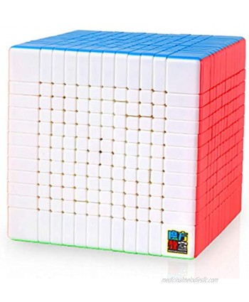 CuberSpeed Moyu MoFang JiaoShi Meilong 12x12 stickerless Cube MFJS MEILONG 12x12x12 Cubing Classroom Speed Cube