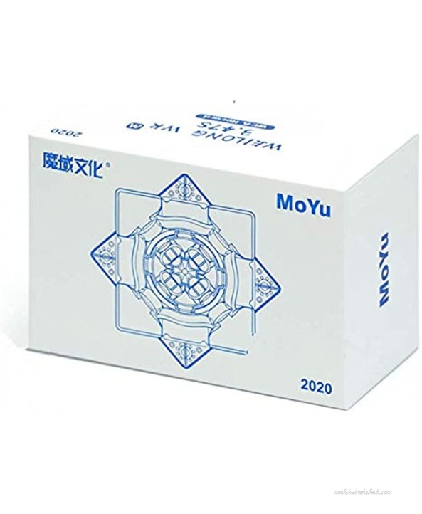 CuberSpeed MoYu Weilong WR M 2020 stickerless 3x3 Speed Cube Weilong WRM v2 Magnetic Speed Cube