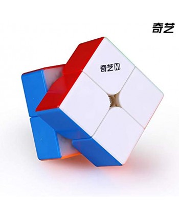 CuberSpeed QiYi MS 2x2 Magnetic stickerless Speed Cube Qiyi Mofangge M 2x2x2 Cube