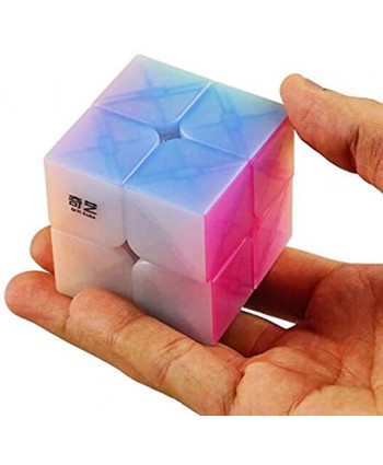 CuberSpeed Qiyi Qidi S 2x2 Jelly Cube MoFangGe MFG qidi s 2x2x2 Jelly Speed Cube