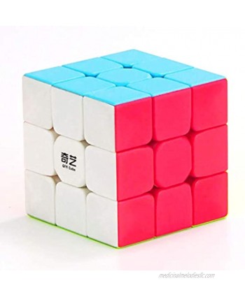 CuberSpeed QiYi Warrior S 3x3 Stickerless Speed Cube Puzzle Warrior S 3x3x3 Stickerless Cube