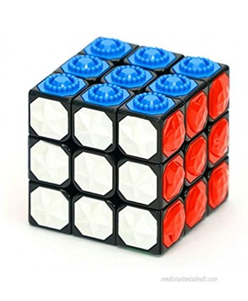 Cuberspeed YJ Blind Cube 3x3x3 Black Speed Cube Blind Cube 3x3 Puzzle