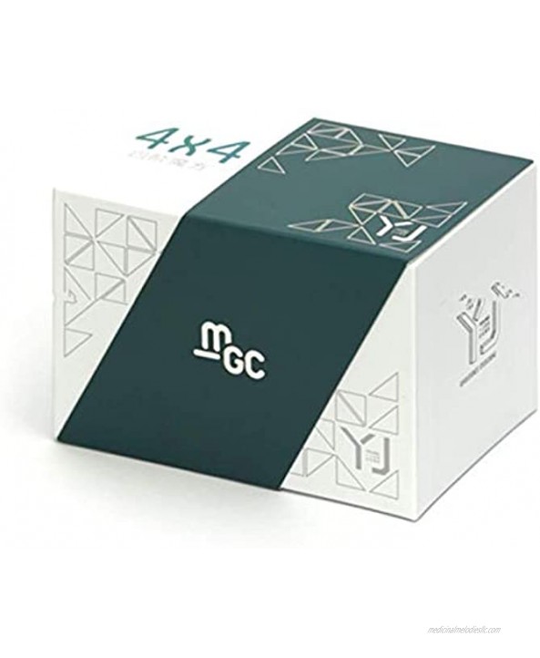 cuberspeed YJ MGC 4X4 M stickerless Speed Cube MGC Magnetic 4X4X4 Cube Puzzle