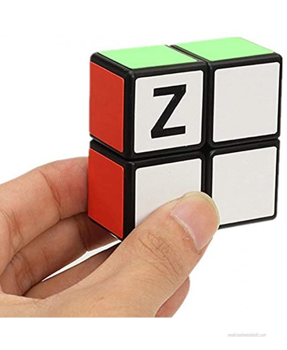 Cuberspeed Z 2x2x1 Super Floppy Black Magic Cube 1x2x2 Speed Cube