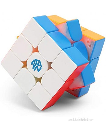 GAN 11 M Pro 3x3 Magnetic Speed Cube Stickerless GAN11 M Pro Magic Puzzle Cube Super Lightweight Frosted Finish Primary Internal