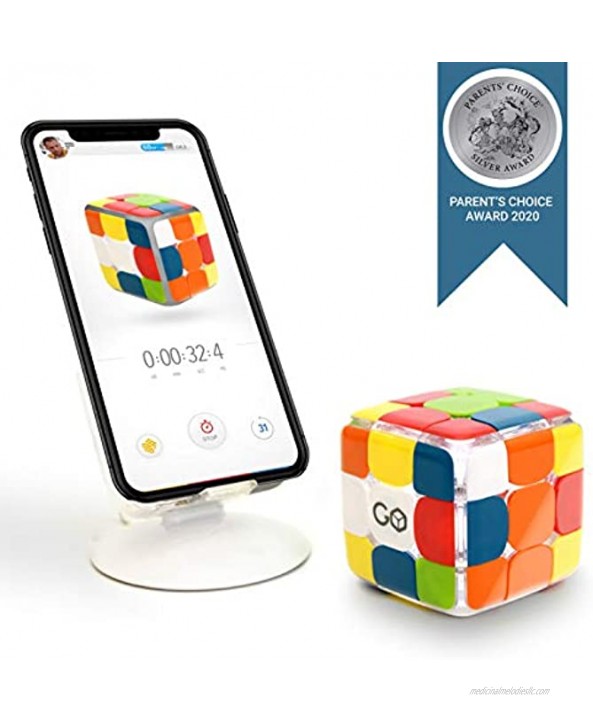 GoCube The Connected Electronic Bluetooth Cube: Award-Winning app Enabled STEM Puzzle for All Ages. Free app