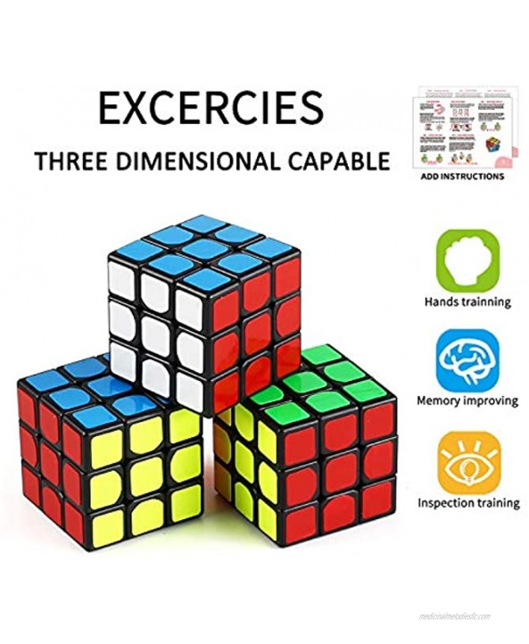 Mini Cube Puzzle Party Toy18 Pack Eco-Friendly Material with Vivid Colors,Party Favor School Supplies Puzzle Game Set for Boy Girl Kid Child Magic Cube Goody Bag Filler Birthday Gift Giveaway