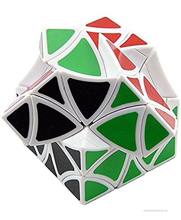 willking Butterfly Curvy Copter Puzzle Cube Helicopter Twisty Toy Gift Idea for X'Mas Birthday Collector's Cube White