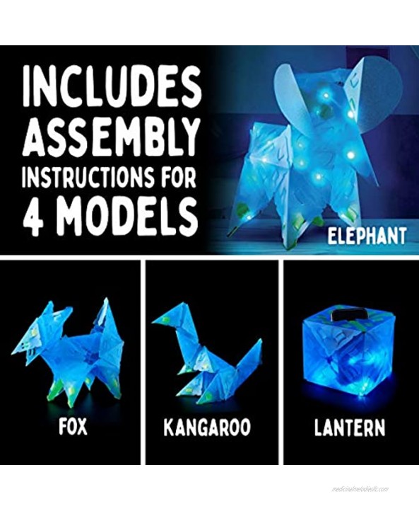 Creatto: Moonlight Elephant Safari Light-Up Craft Puzzle from Thames & Kosmos