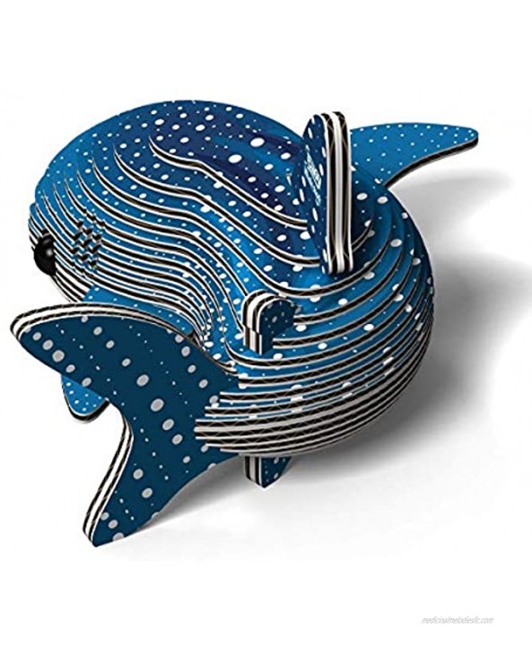 EUGY 049 Whale Shark Eco-Friendly 3D Paper Puzzle