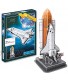 Liberty Imports 3D Puzzle DIY Model Set Worlds Greatest Architecture Jigsaw Puzzles Building Kit Space Shuttle Discovery