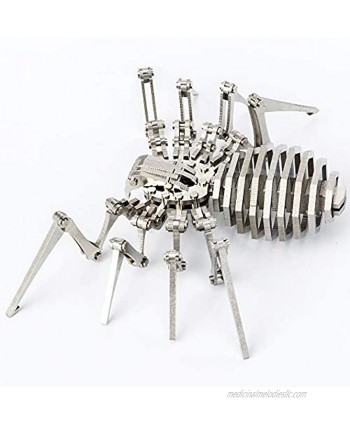Madsteel Spider 3D Steel Metal Joint Mobility Miniature Model Kits Puzzle Toys Children Educational Boy Splicing Hobby Building Non-Finished Model