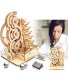 Solar 3D Wooden Puzzle Marble Run DIY Model Kit Craft Sets Educational Wood Mechanical Building Toys STEM Science Experiments Projects Birthday Gift for Adult Men Kids Age 8 10 12 14＋