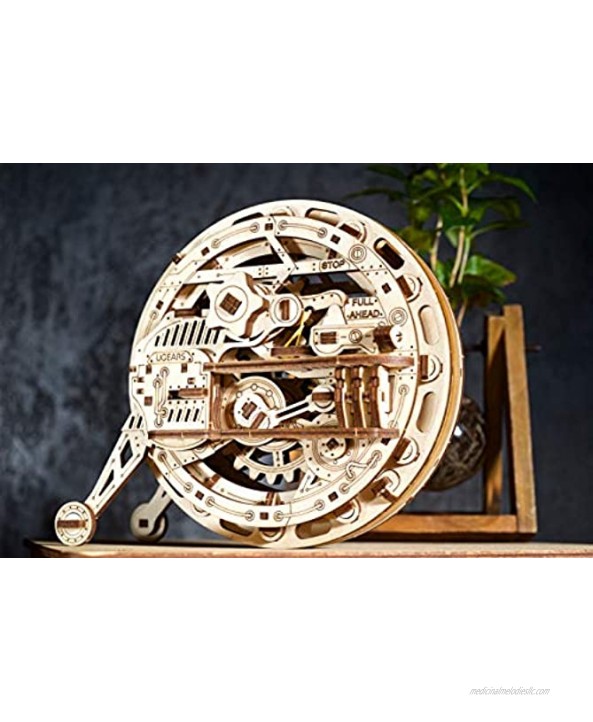 UGEARS Mechanical Wooden 3D Puzzle Model Monowheel Construction Set