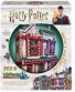 WREBBIT 3D Harry Potter Diagon Alley Quidditch Supplies & Slug & Jiggers 3D Jigsaw Puzzle 300 Pieces Various