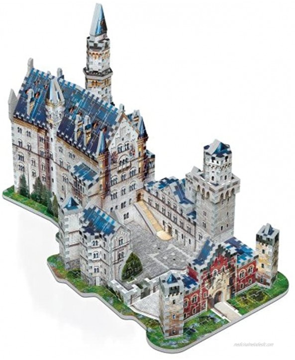 WREBBIT 3D Neuschwanstein Castle 3D Jigsaw Puzzle 890-Piece