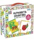 Briarpatch The World of Eric Carle ABC 123 2-Sided Floor Puzzle Multi