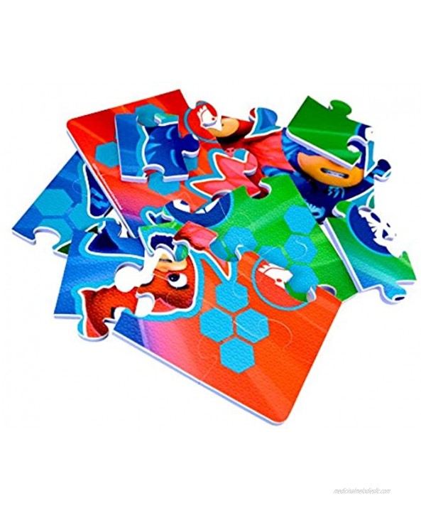 Cardinal PJ Masks Foam Puzzle Mat 25 Pieces Multi Medium