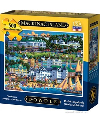 Dowdle Jigsaw Puzzle Mackinac Island 500 Piece