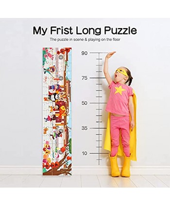 Floor Jigsaw Jumbo Puzzles for Kids,Giant Puzzle Educational Toy Toddler Children Learning Preschool Educational Intellectual Development Toys 3+ Gift for Boys and GirlsChinese New Year