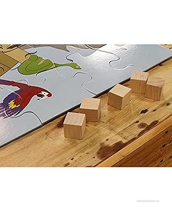 Floor Puzzle for Kids Noah's Ark Jumbo Jigsaw Puzzle Educational Game for Family and Kindergarten Age 3-5 48-Piece 1.9 x 2.9 Feet
