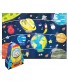 Kids Puzzles Ages 4-8 24 Piece Solar System Puzzles for Kids Ages 4-8 Planet Learning Space Puzzles for Kids Ages 3-5 for Boys and Girls Fancy Toddler Puzzles with Rocket Storage Box