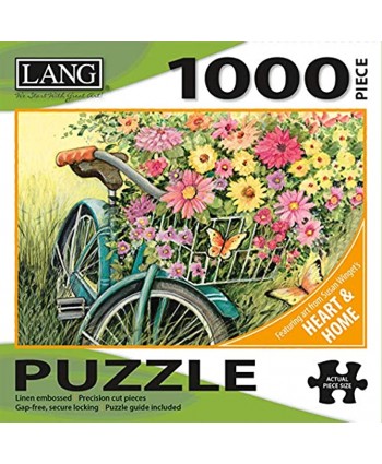 Lang Bicycle Boquet Puzzles 1000 Pc 5038031 29 x 20