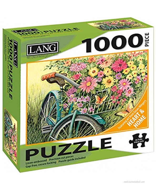 Lang Bicycle Boquet Puzzles 1000 Pc 5038031 29 x 20