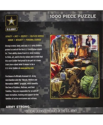 MasterPieces U.S. Army 1000 Puzzles Collection Men of Honor 1000 Piece Jigsaw Puzzle