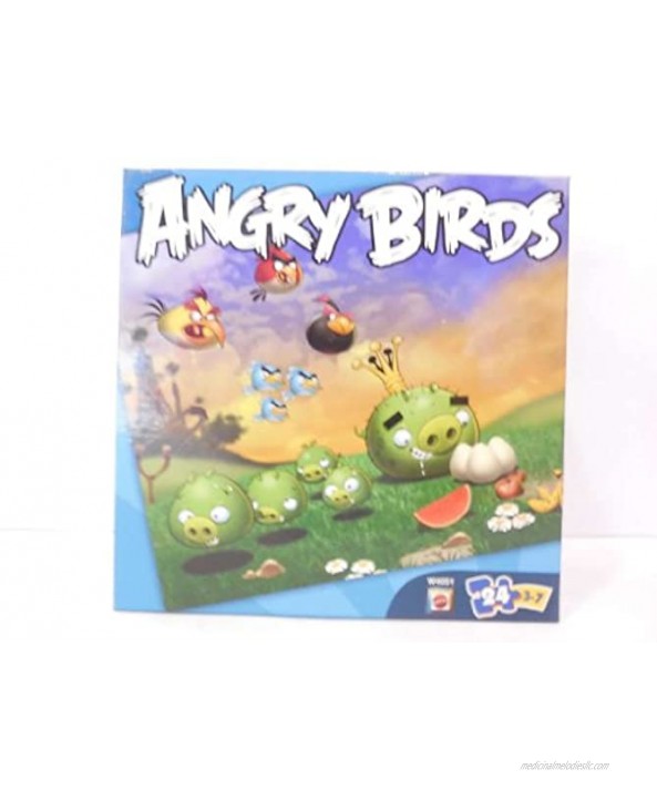 Mattel Angry Birds Puzzle Scene 2 Pigs Going After Eggs 24 Piece