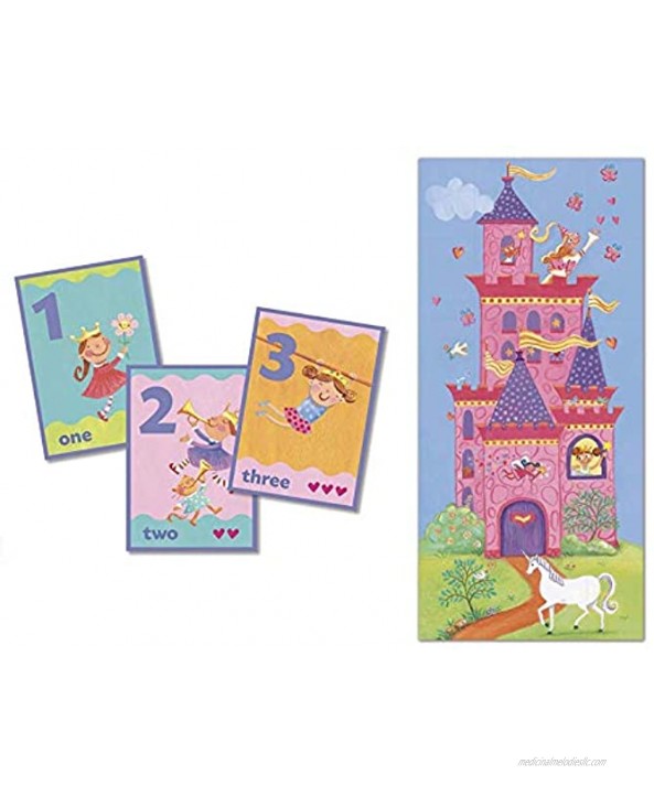 Peaceable Kingdom Press Princess 2-in-1 Match Up Memory Game & Floor Puzzle 24 Piece