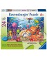 Ravensburger 03041 Fishie's Fortune 24 Piece Giant Floor Puzzle for Kids Extra-Thick Cardboard Easy Clean Surface 24 Pieces 3′ × 2′ Great Gift for 3 4 and 5 Year Old Girls and Boys