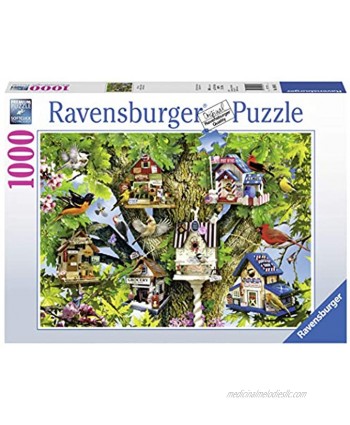 Ravensburger Bird Village 1000 Piece Jigsaw Puzzle for Adults – Every Piece is Unique Softclick Technology Means Pieces Fit Together Perfectly