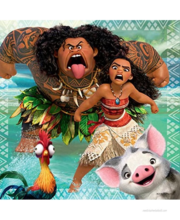 Ravensburger Disney Moana Born To Voyage 49 Piece Jigsaw Puzzle for Kids – Every Piece is Unique Pieces Fit Together Perfectly