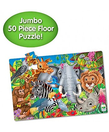 The Learning Journey: Jumbo Floor Puzzles Animals of The World Kids Puzzles Kids Floor Puzzles For Kids Ages 4-8 Animal Puzzle Award Winning Educational Toys