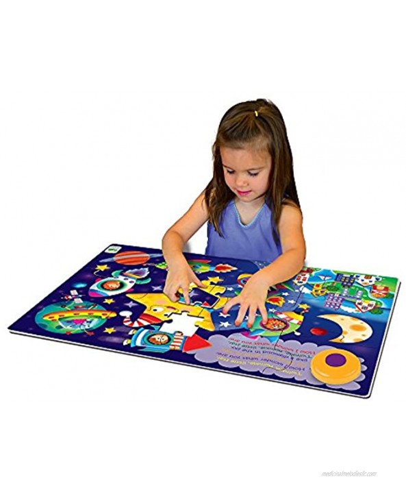 The Learning Journey: My First Sing Along Puzzle Twinkle Twinkle Little Star 12 Piece Floor Puzzle with Electric Melody Button
